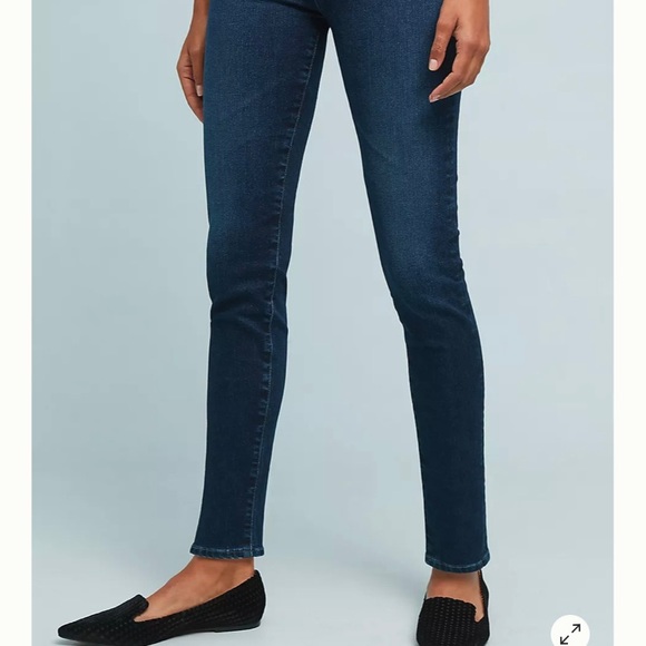 Women’s Anthropologie High Rise Stevie Ankle Petite Jeans 32P - Picture 15 of 15